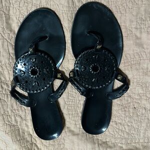 Black Jack Rogers sandals